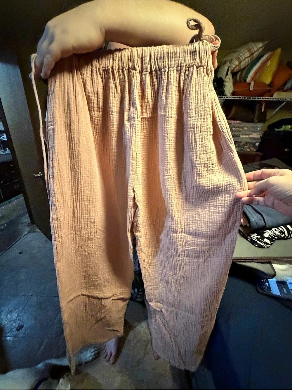 Macy's Pink Wide Leg Pants NWT